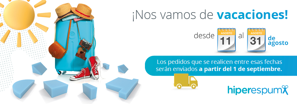 ¡Nos vamos de vacaciones!