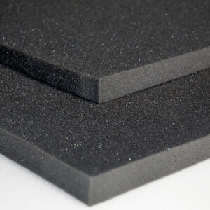 Planchas ignífugas (autoextinguible), espuma de calidad especial D25