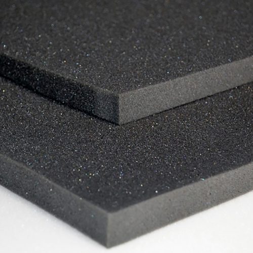Planchas ignífugas (autoextinguible), espuma de calidad especial D25