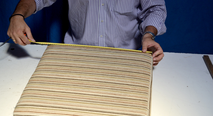 ¿Cómo medir un asiento? - Paso 1