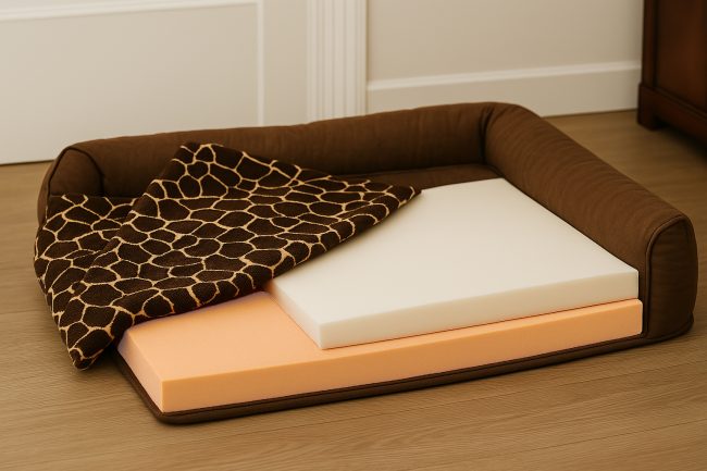 Cama-Mascota-Espuma-Visco-Rectangular Cama para mascotas