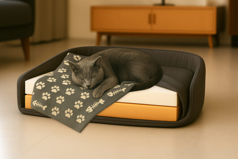 Ruso-Azul-Cama-Mascota-Espuma-Visco-Rectangular-02