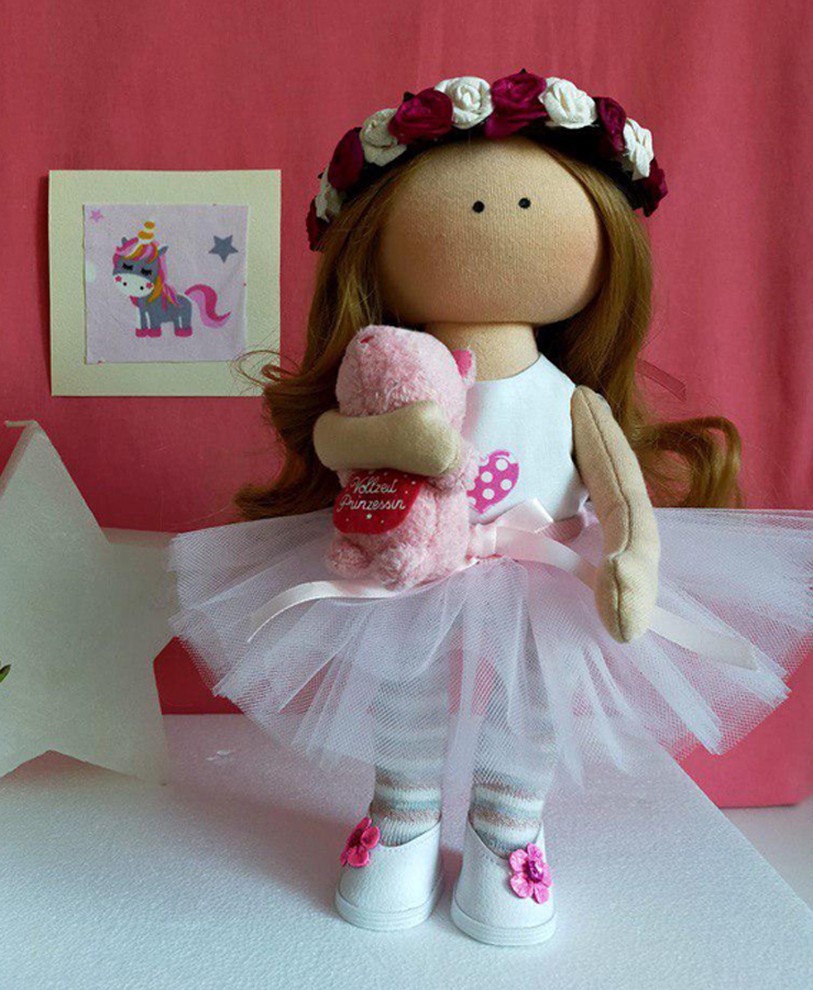 Creaciones con relleno de fibra - Lourdes y Charo - Bailarina