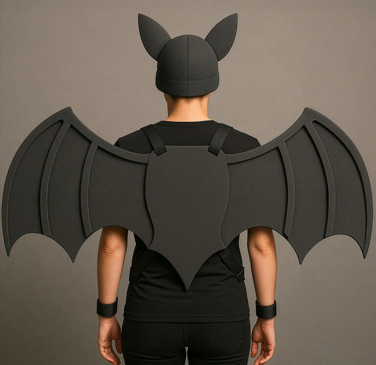 Alas de murciélago con espuma - Halloween - 4