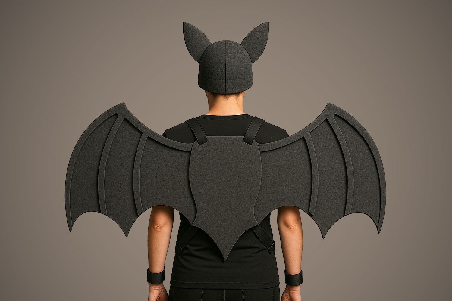 Alas de murciélago con espuma - Halloween - 5