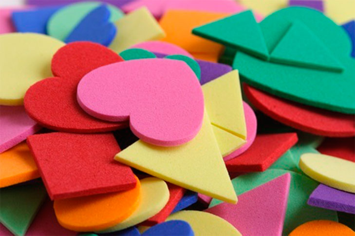 Manualidades con espuma para jugar y decorar - 1