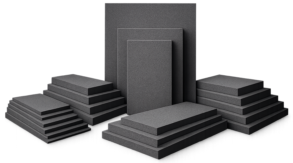 Plancha de espuma ignífuga cortada a medida de Hiperespuma